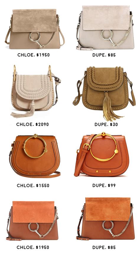 chloe hudson bag replica|chloe looks alike handbags.